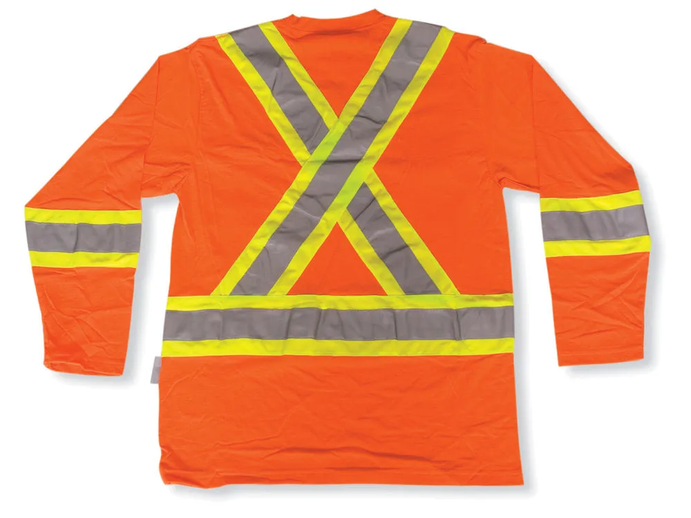 100% Polyester Traffic Safety Shirt - Style #775