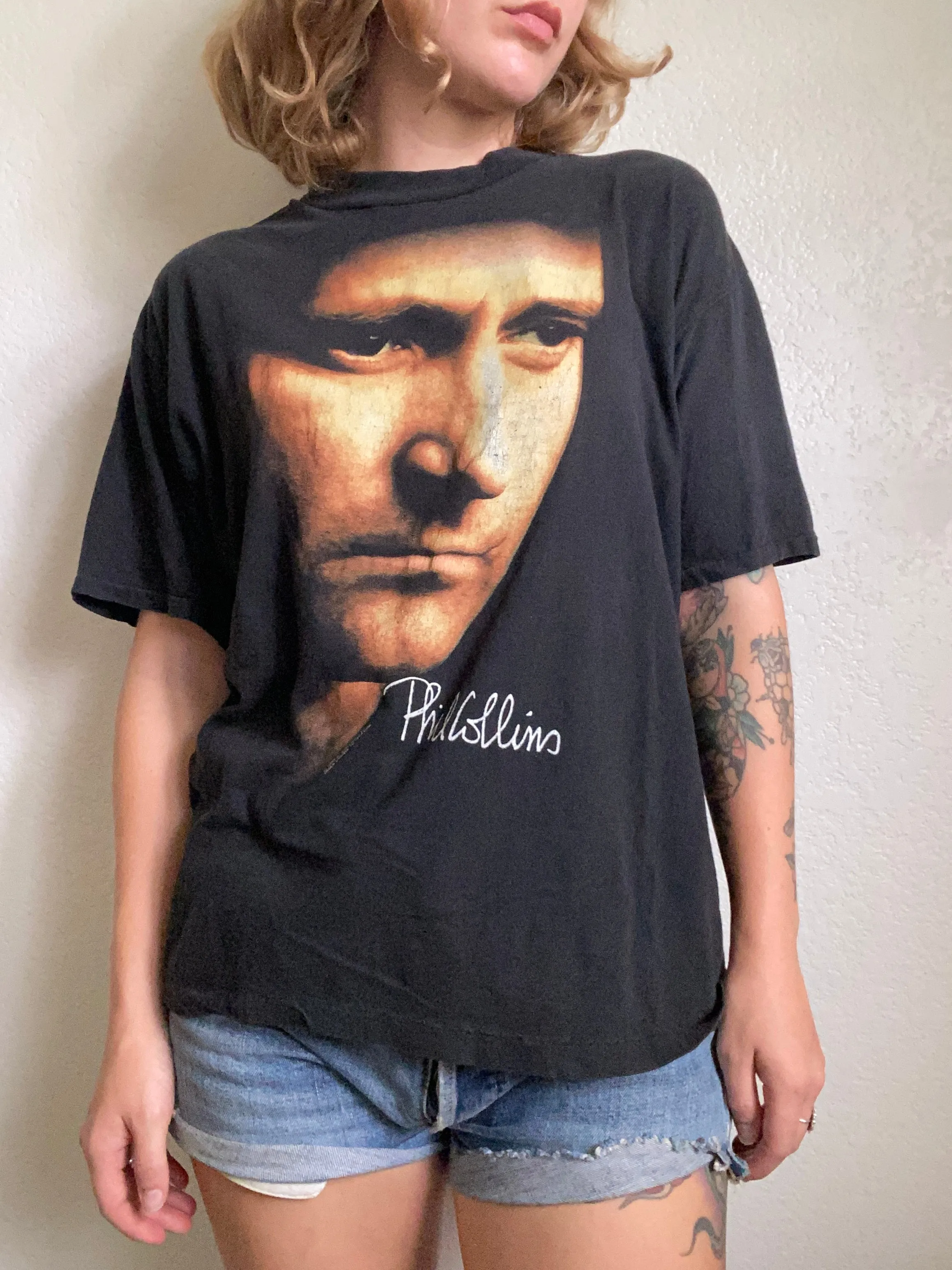 1990 Phil Collins … But Seriously Tour t shirt large