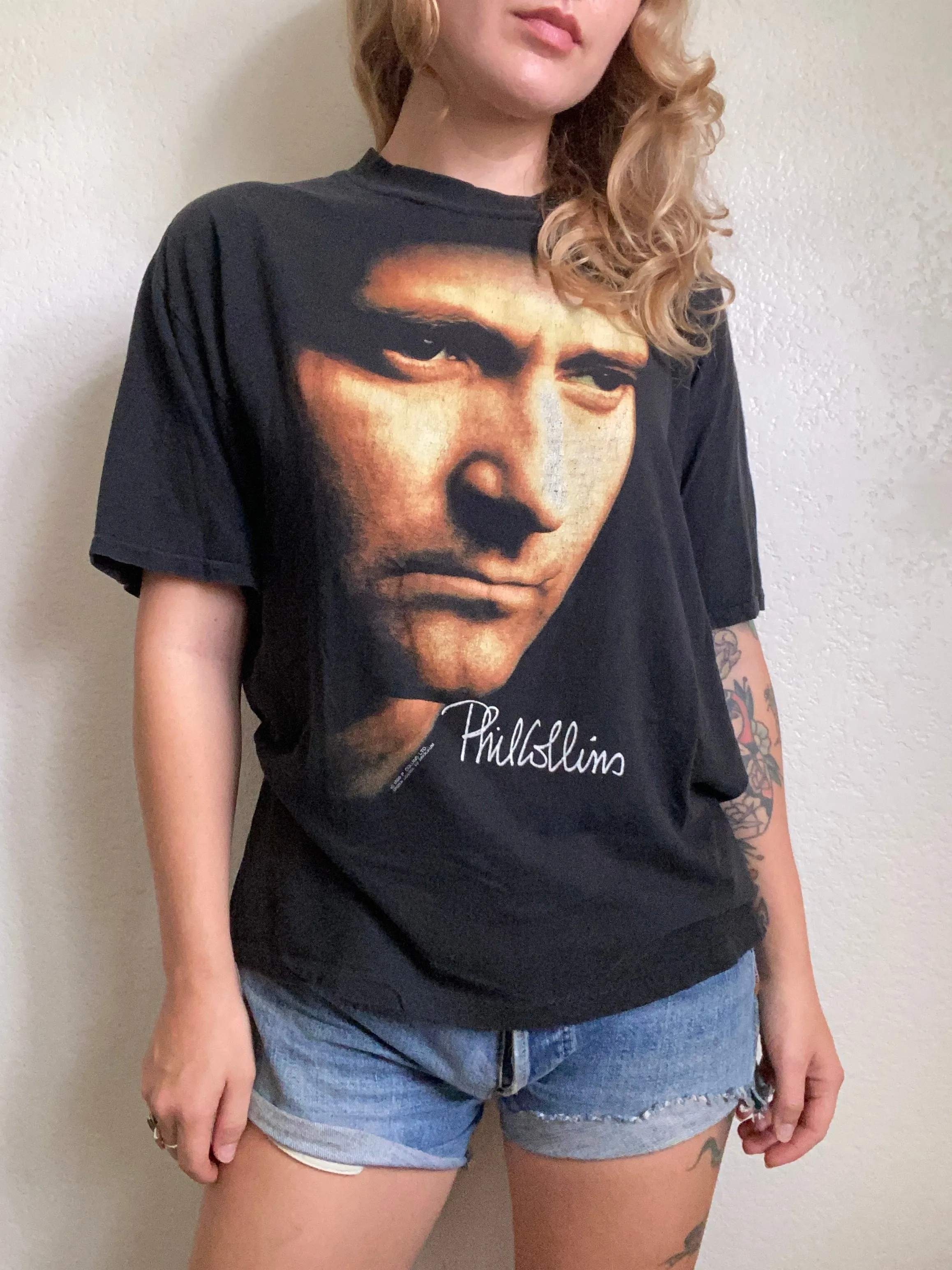 1990 Phil Collins … But Seriously Tour t shirt large