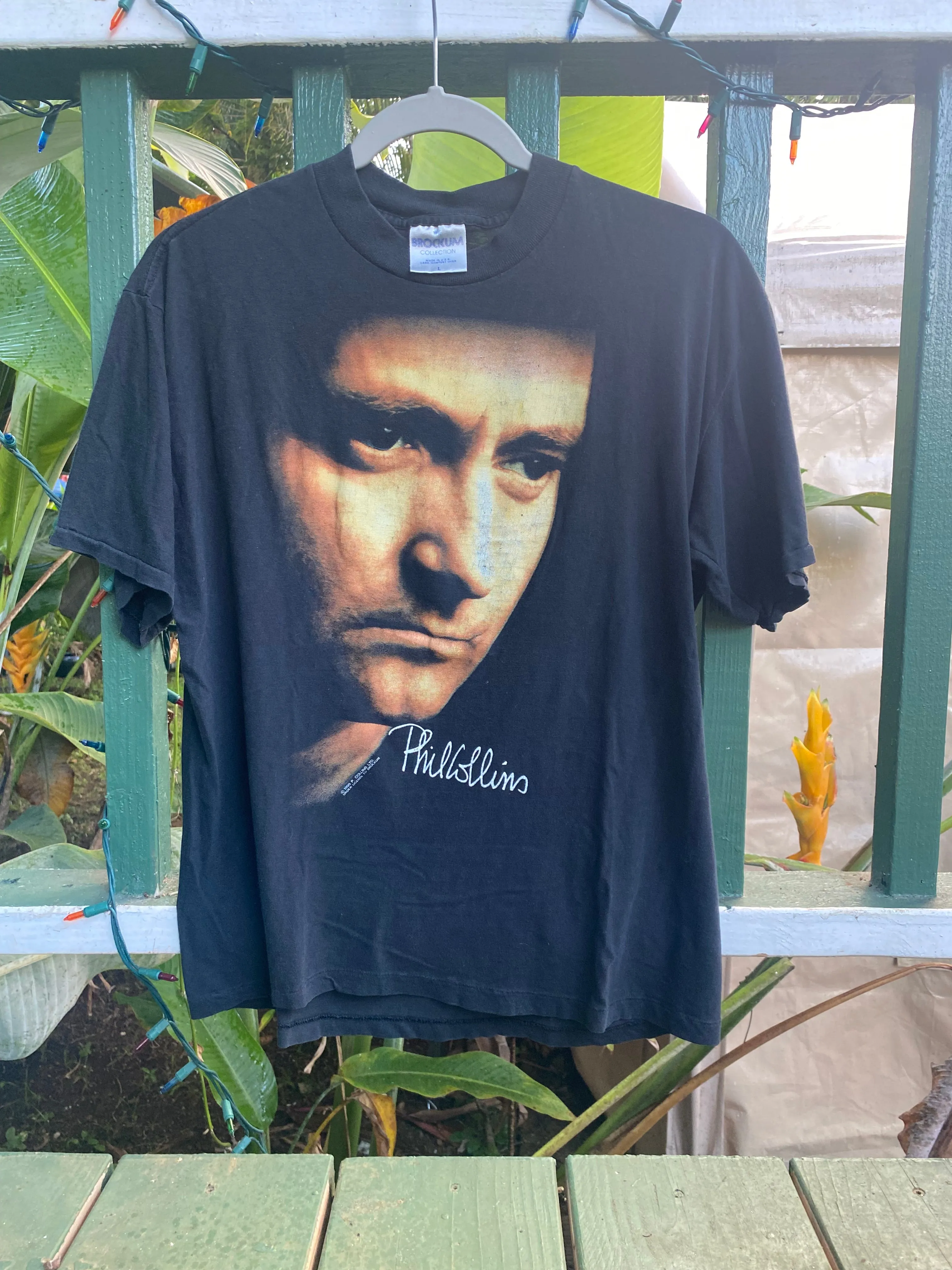1990 Phil Collins … But Seriously Tour t shirt large