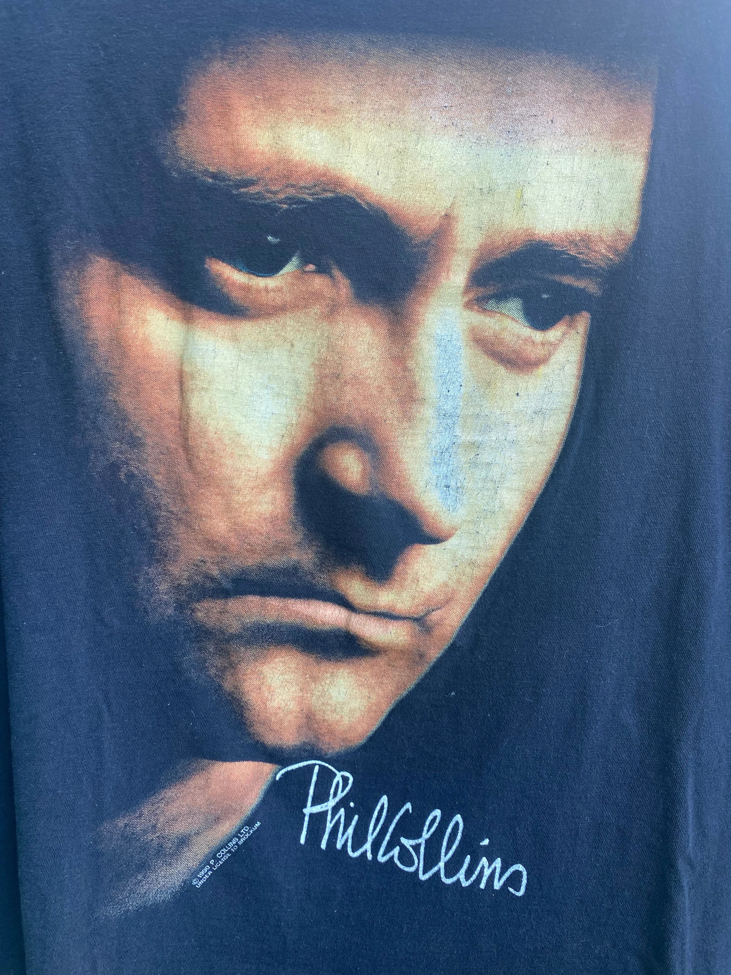 1990 Phil Collins … But Seriously Tour t shirt large