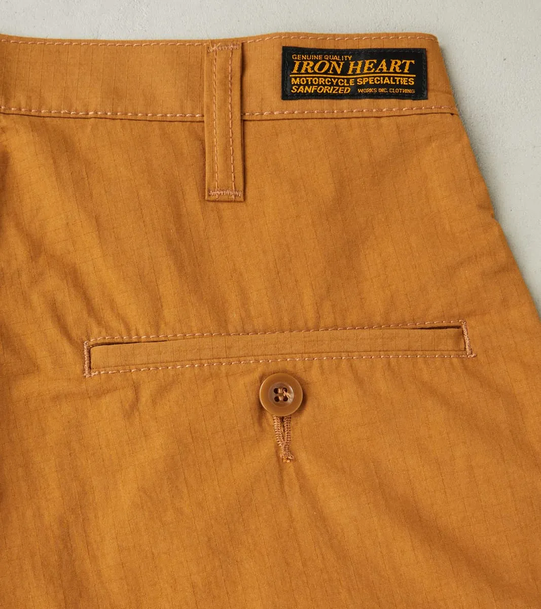 736-BRN - Cargo Short - 7oz Japanese Ripstop