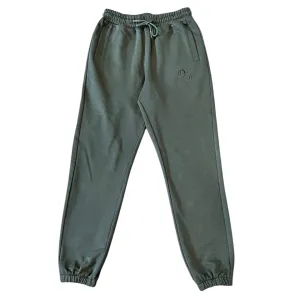 808ALLDAY Men's Premium Embroidered Olive Joggers