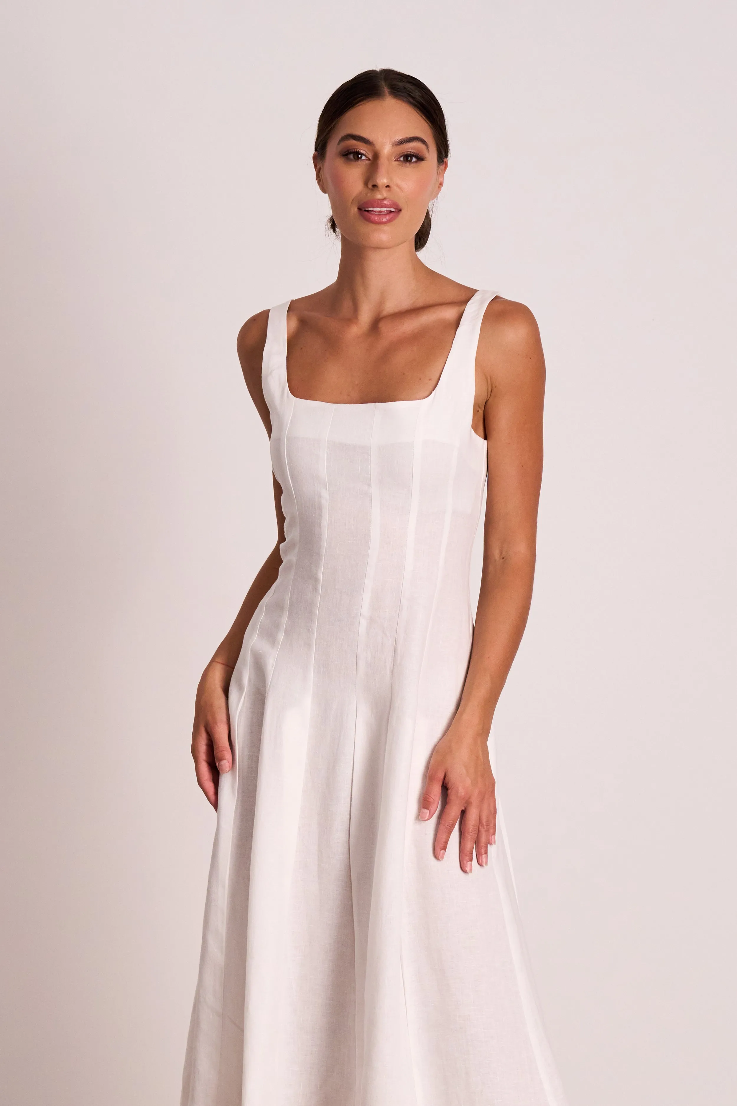 Acacia Panelled Midi