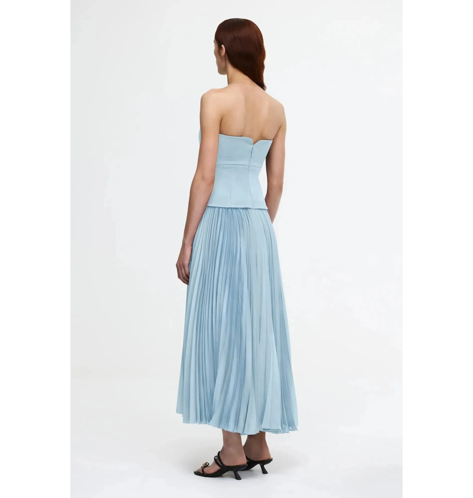 Acler Avonlea Dress in Celeste Blue