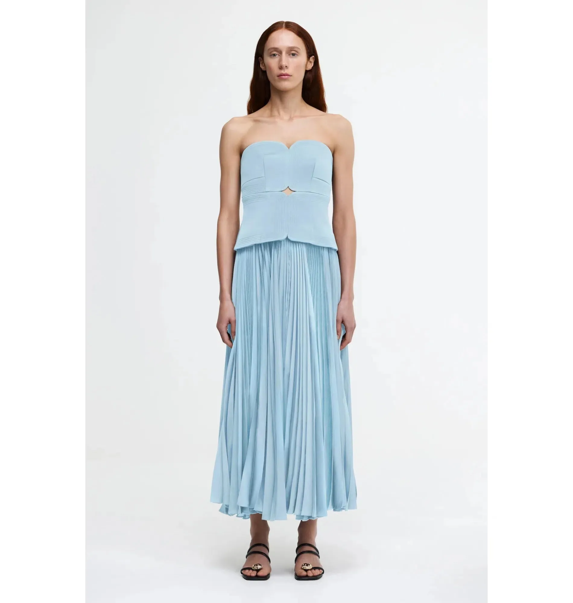 Acler Avonlea Dress in Celeste Blue