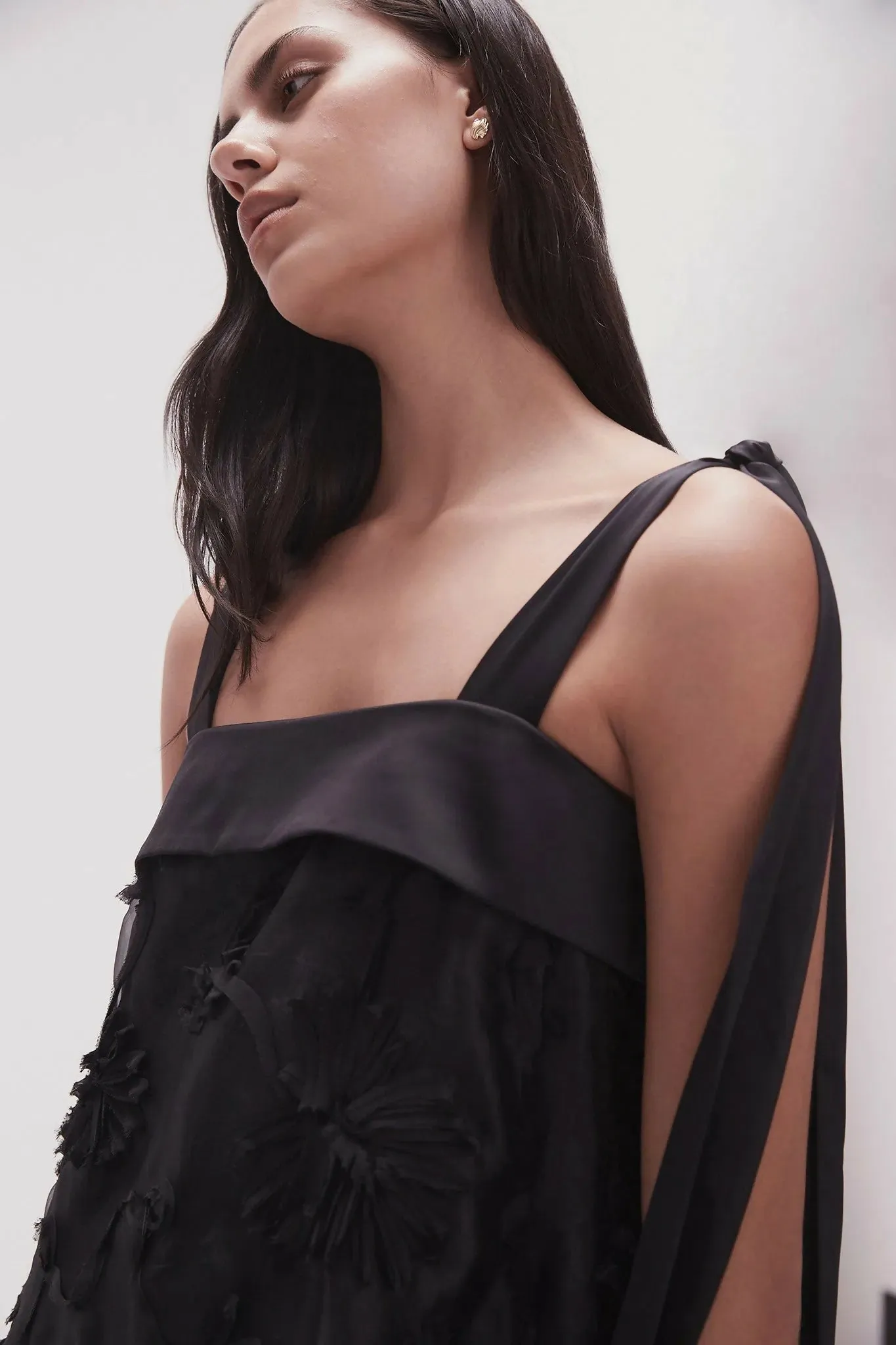 Aje Ursula Midi Dress In Black Size AU 8
