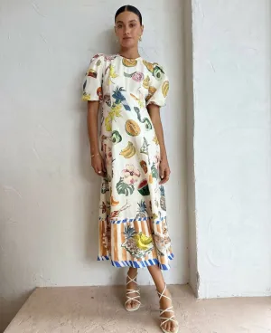 Alemais Theo Midi Dress Size 10