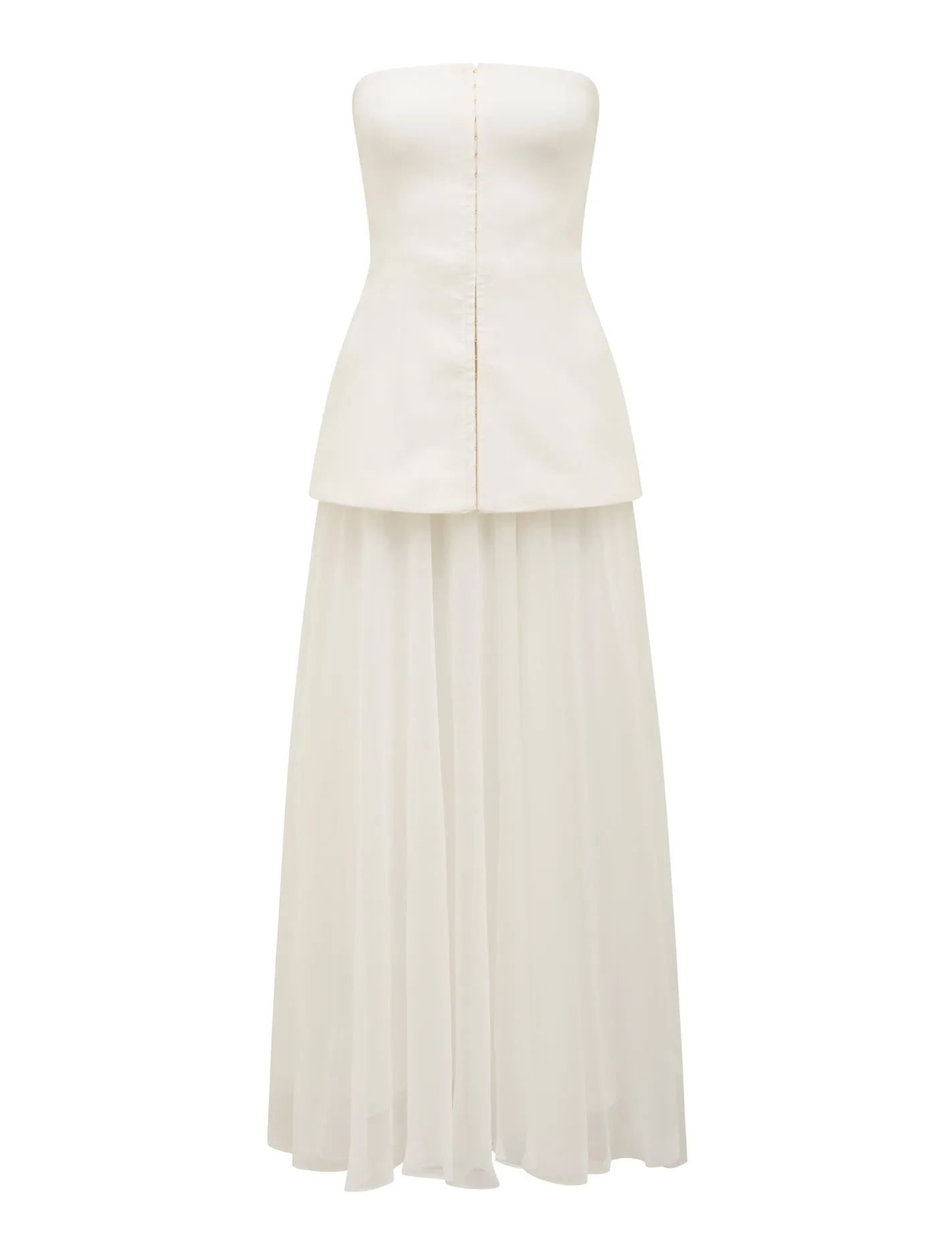 Alexis Hook and Eye Sheer Midi Dress