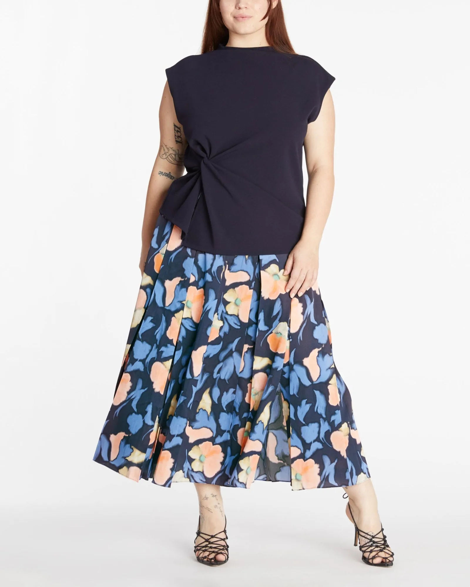 Allura Skirt | Maritime Blue Multi