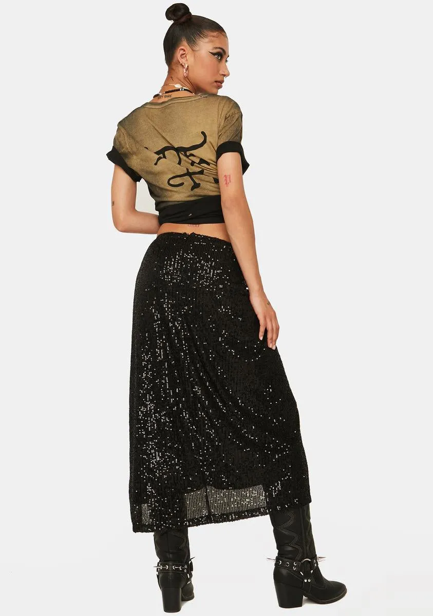 Almost Famous Midi Skirt