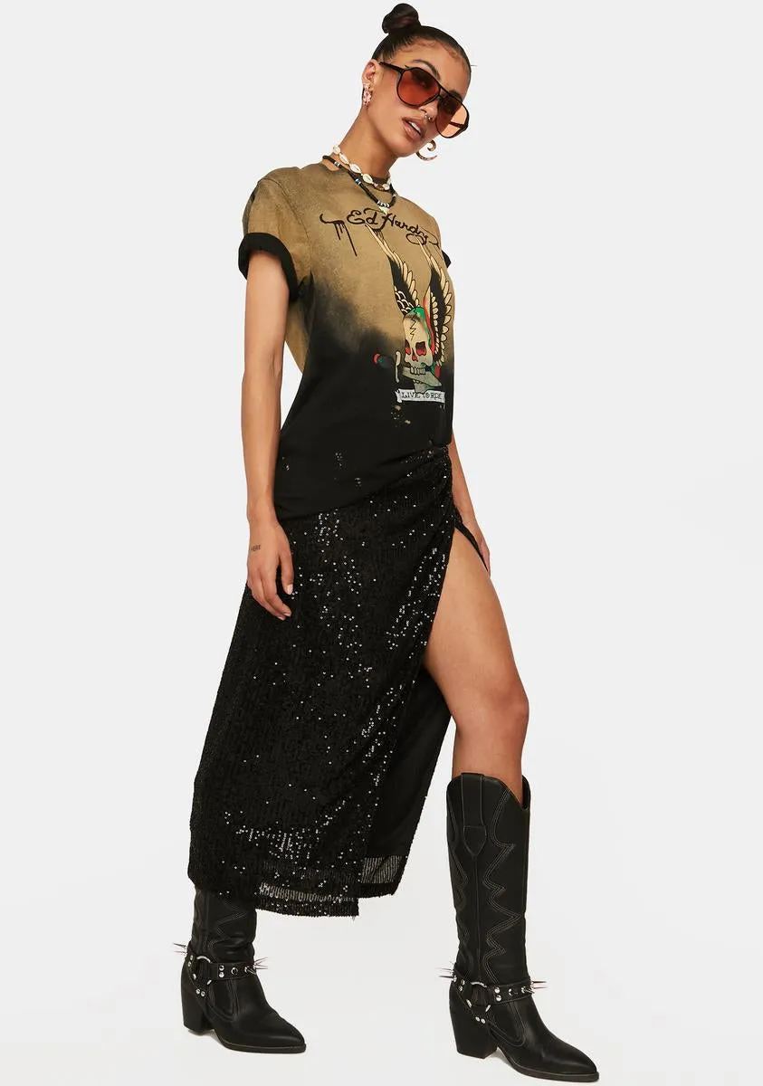 Almost Famous Midi Skirt