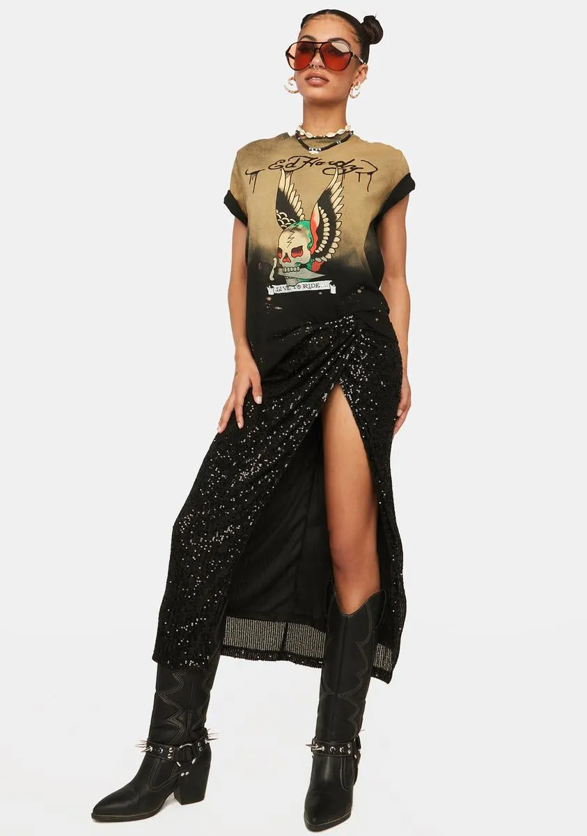 Almost Famous Midi Skirt