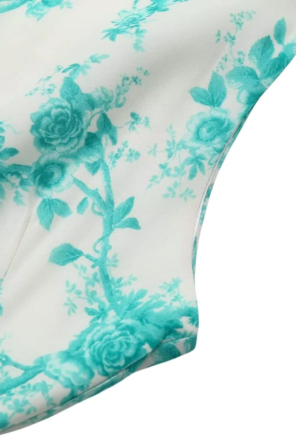 'Amelia' Sleeveless Printed Midi Dress