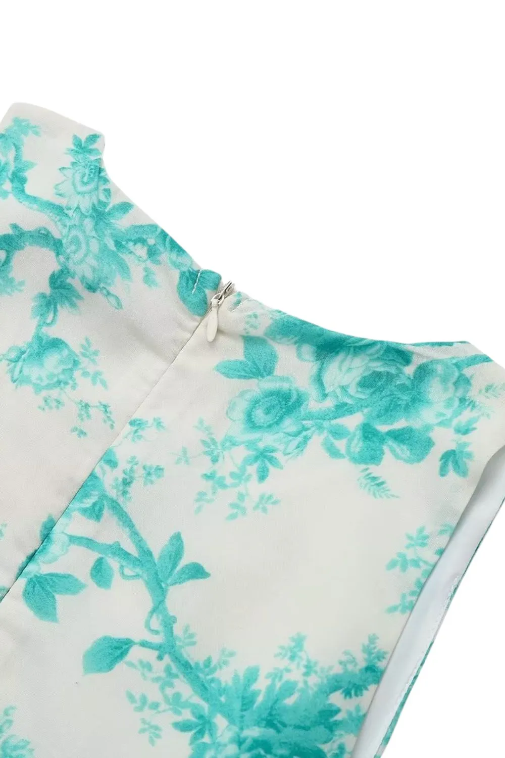 'Amelia' Sleeveless Printed Midi Dress
