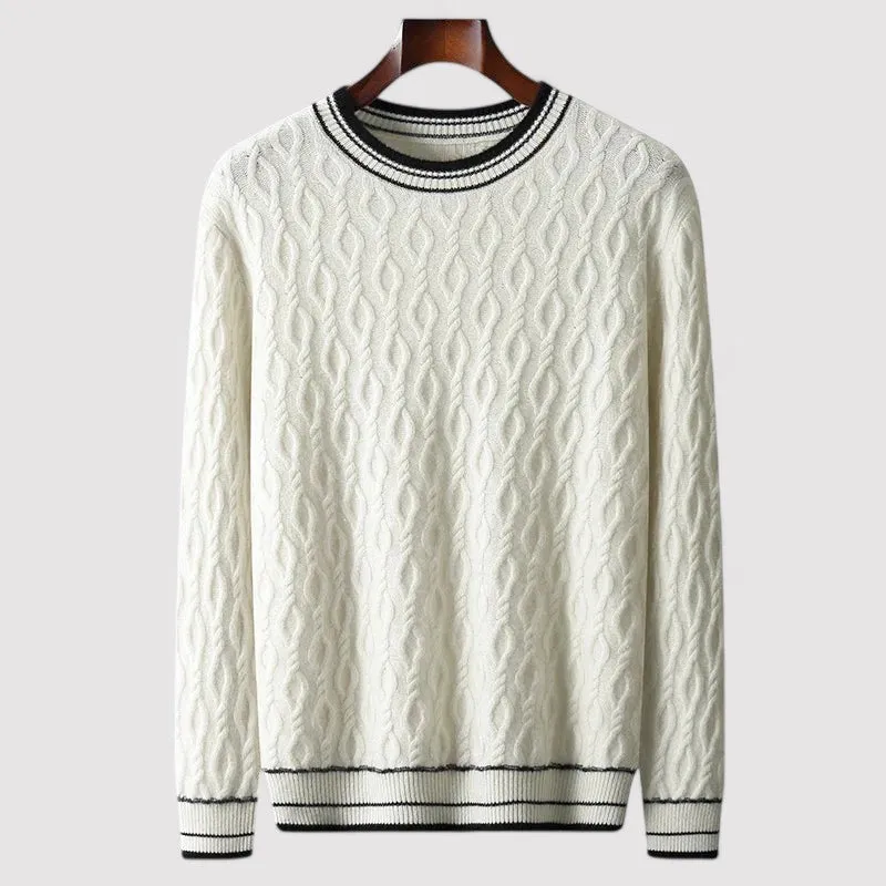 Ancien | Merino Wool Sweater Crew Neck