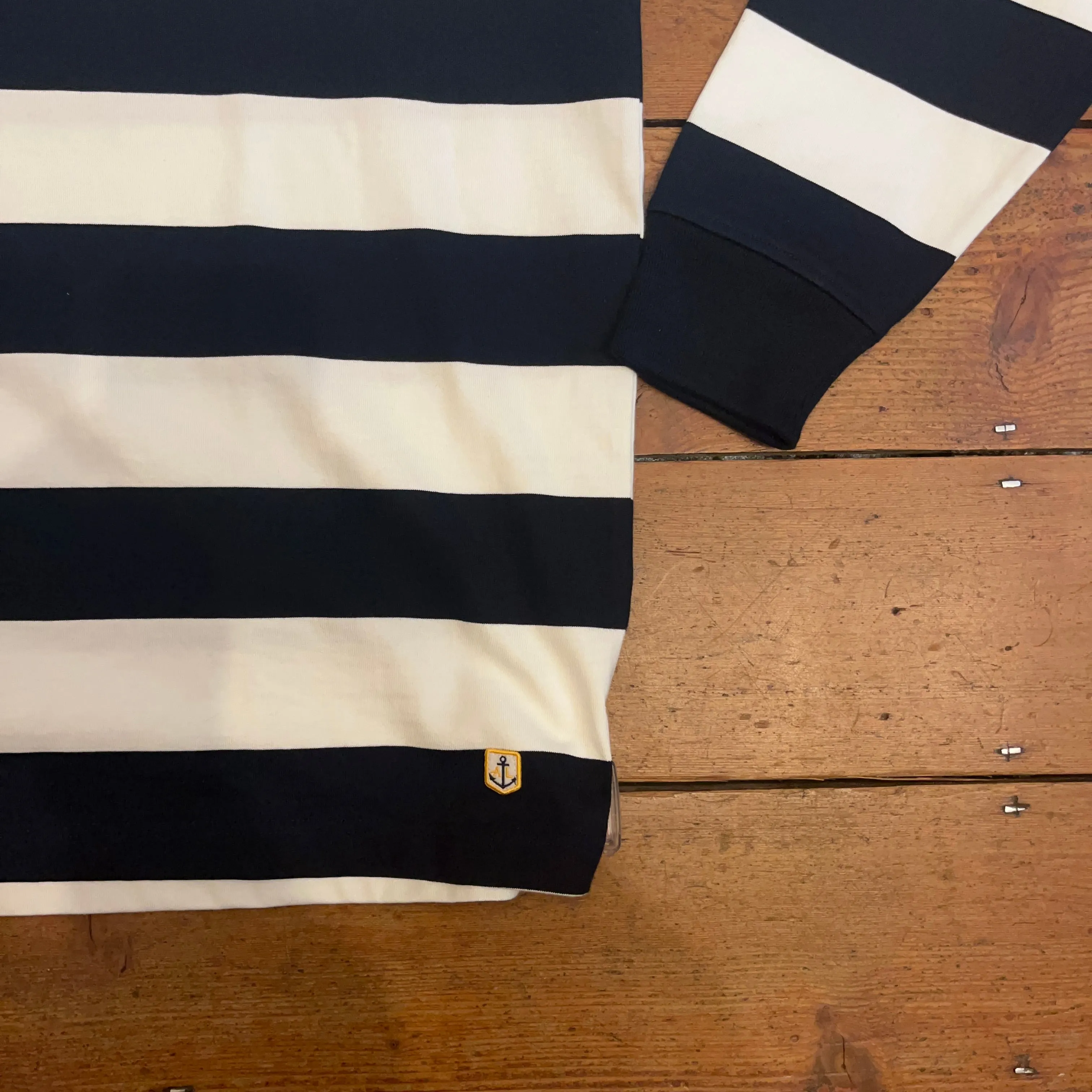 Armor Lux - Heritage Long-Sleeve T-Shirt - Rich Navy and Milk