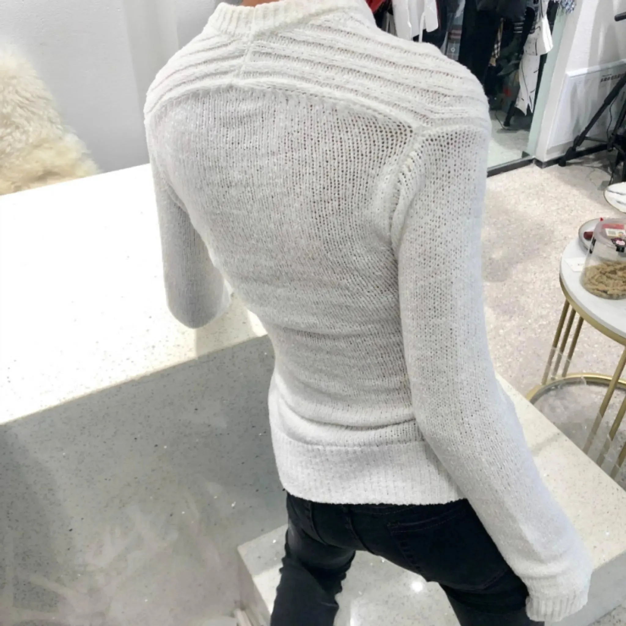 Asymmetric Sweater