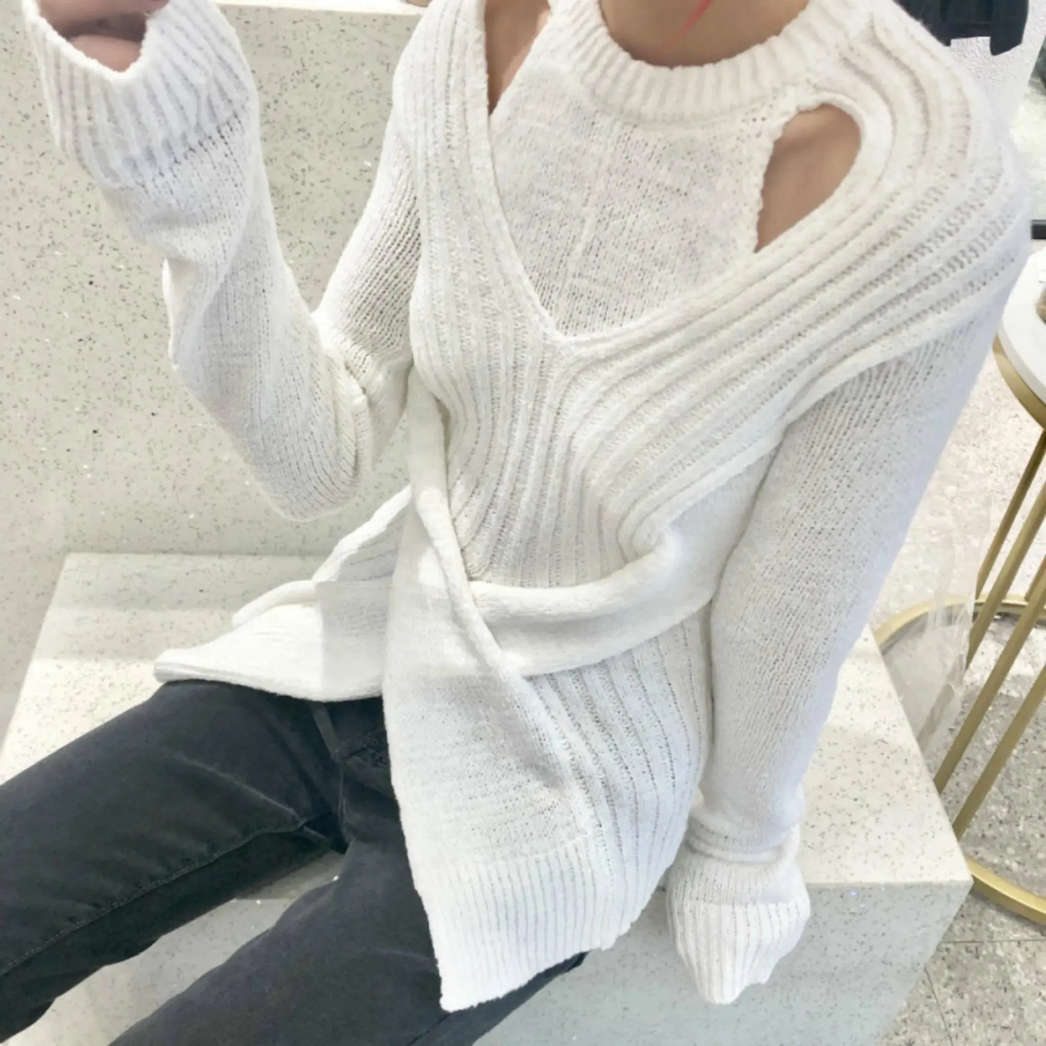Asymmetric Sweater