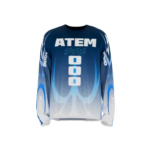 Atem Long-sleeve Racing Shirt - Blue