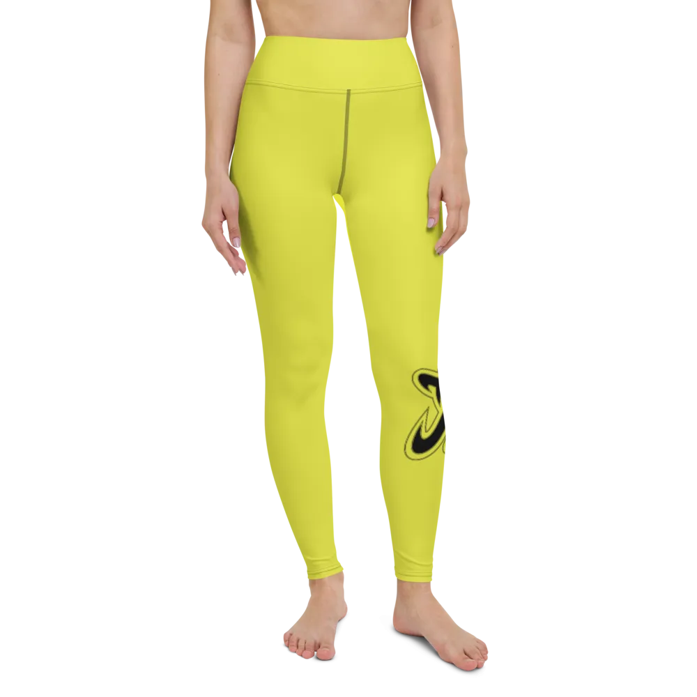 Athletic Apparatus Starship Black logo V3 Yoga Leggings