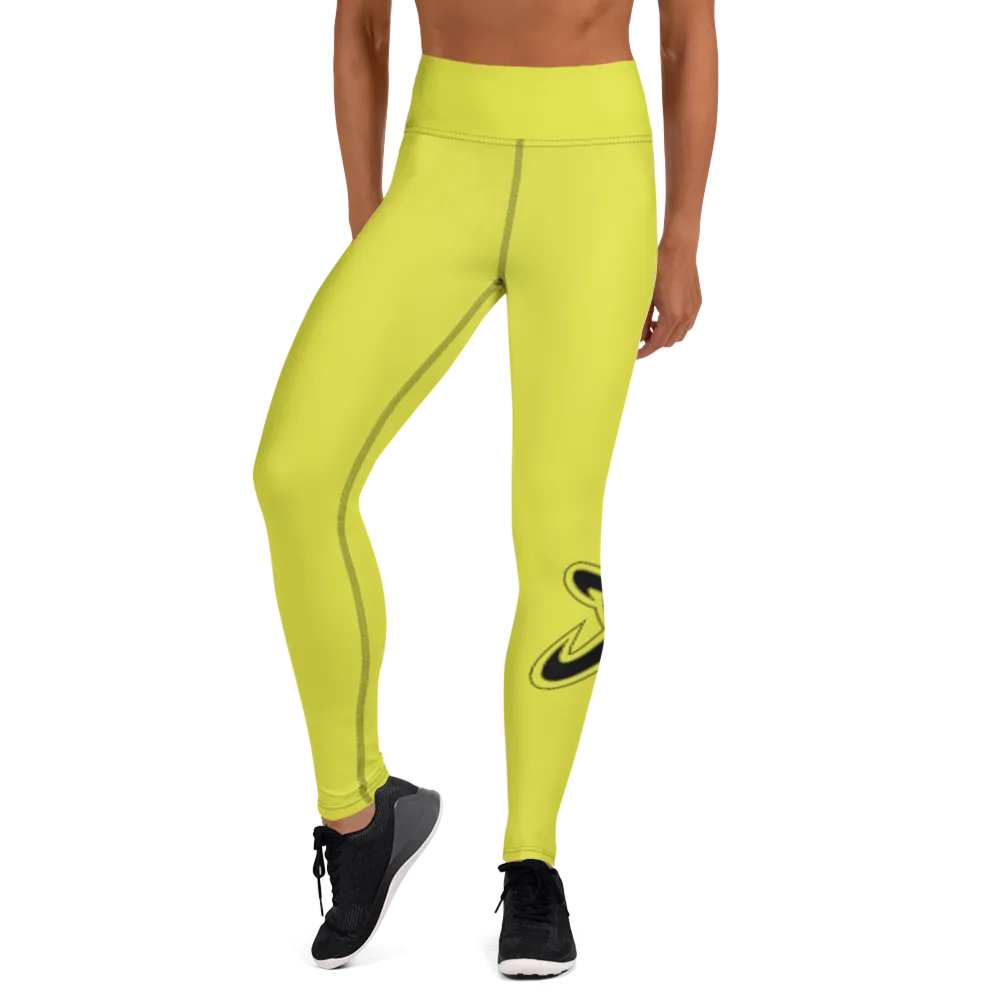 Athletic Apparatus Starship Black logo V3 Yoga Leggings