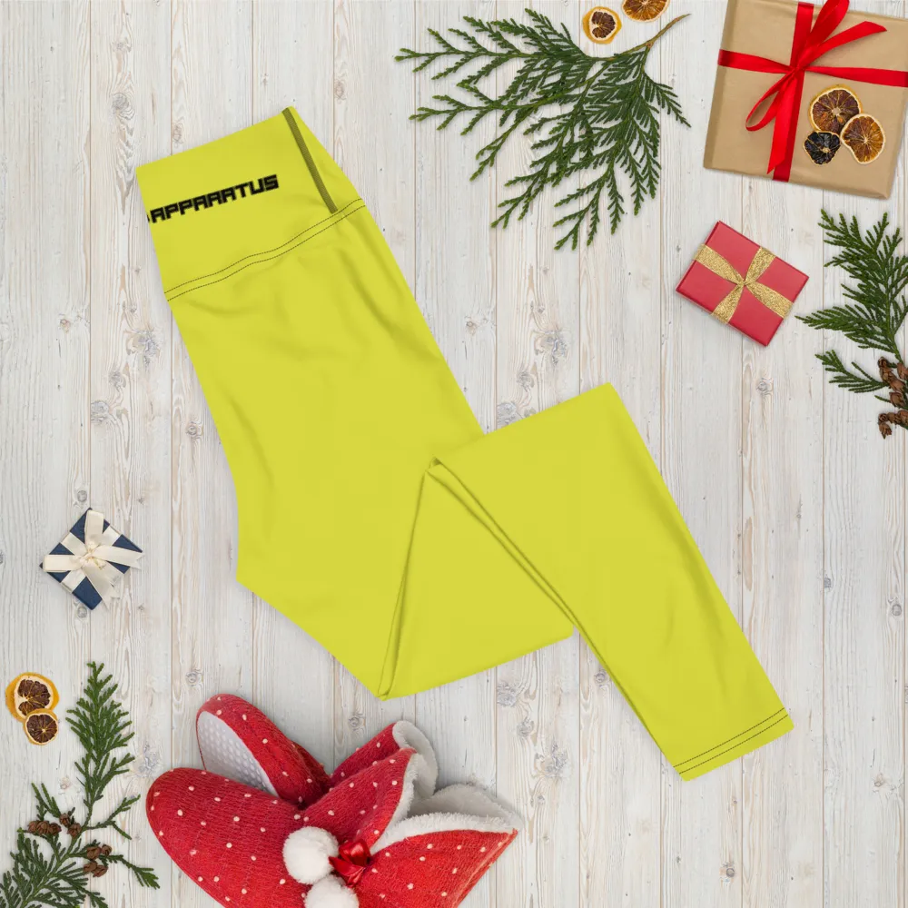 Athletic Apparatus Starship Black logo V3 Yoga Leggings