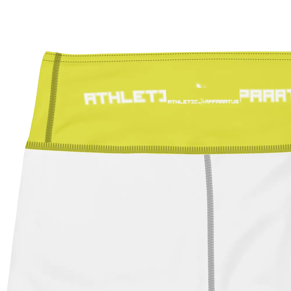 Athletic Apparatus Starship White logo V3 Yoga Leggings
