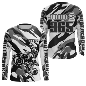 ATV Motocross Jersey Cow Pattern Upf30  Quad Bike Shirt Off-Road Racing Jersey Men ATV Motorcycle