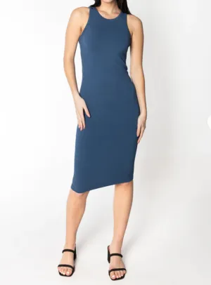 Bamboo Ribbed Midi Dress