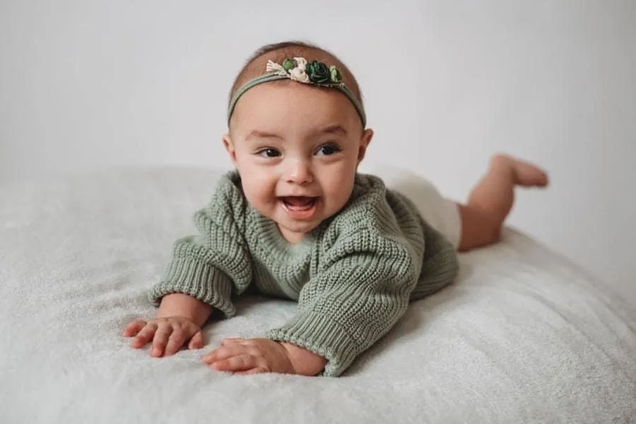 Basic Knit Oversized Sweater - Sage