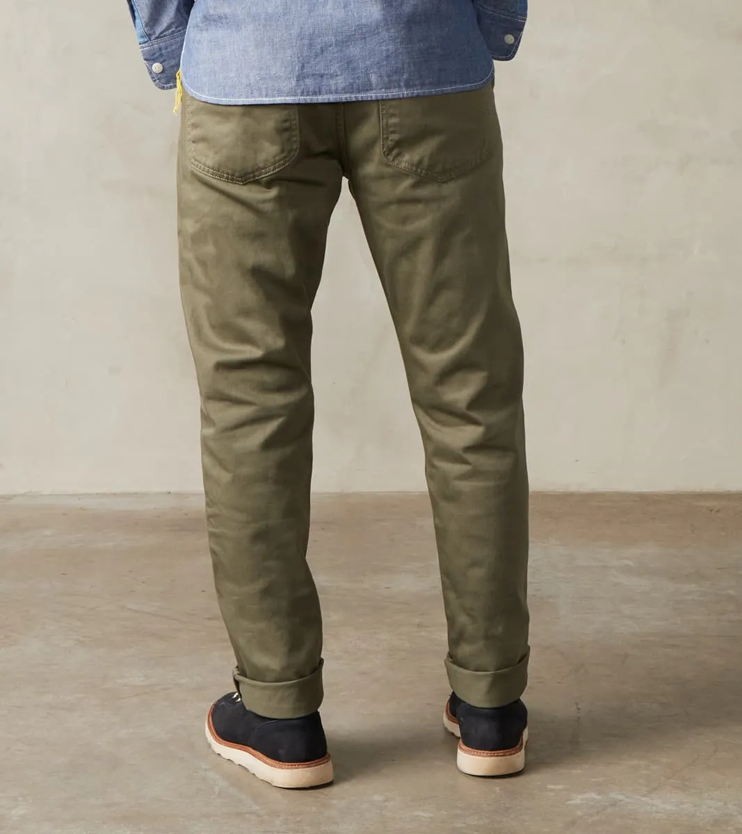 BC-06 Scout Pant - 9.5oz Olive Green Military Sateen