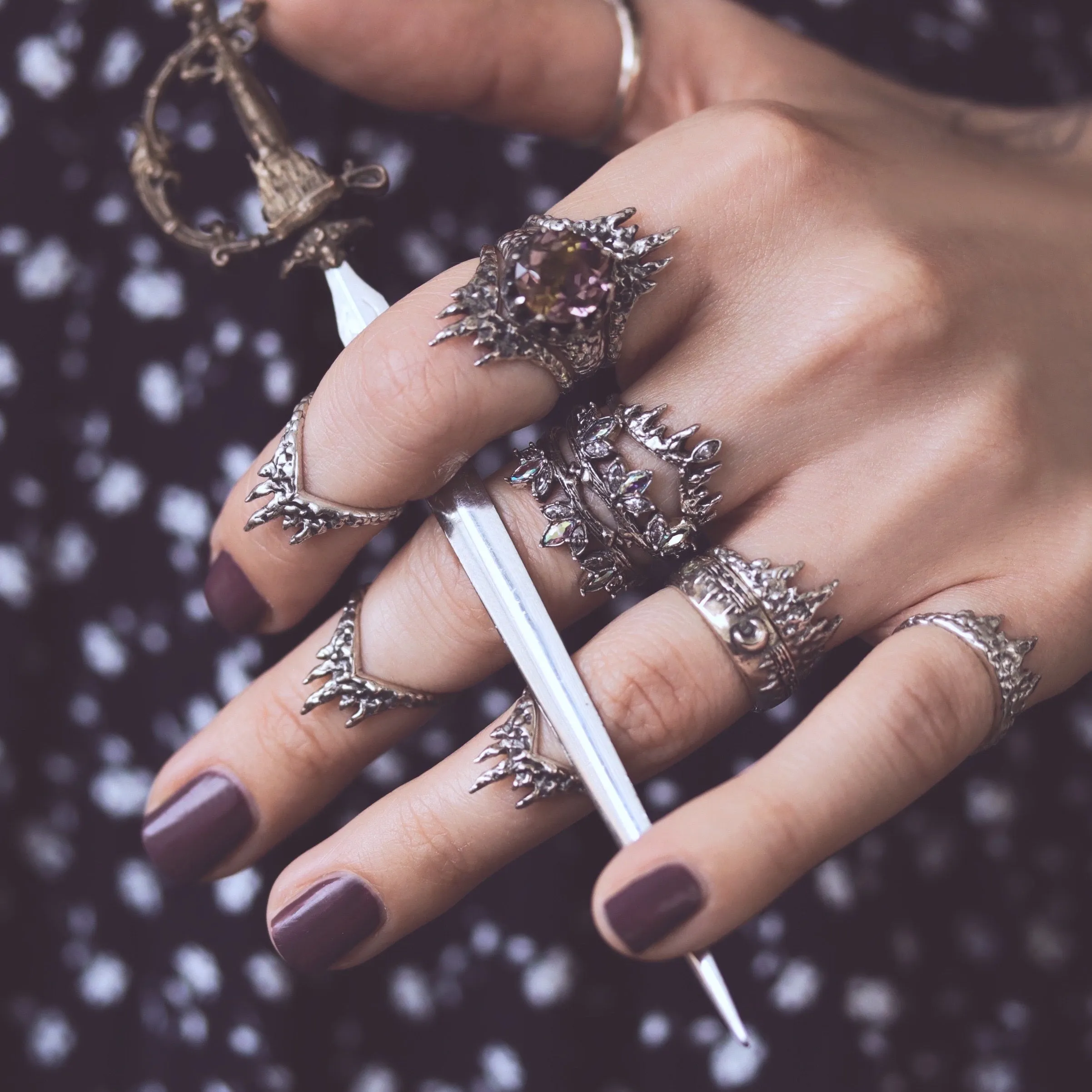 Before The Dawn Fire & Ice Ring *Midi or Regular