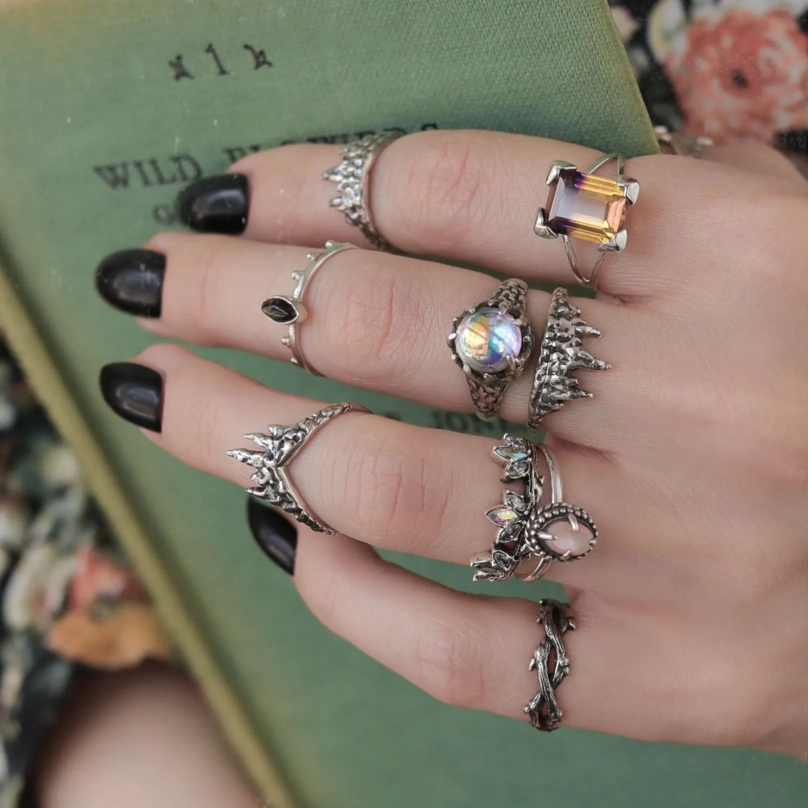 Before The Dawn Fire & Ice Ring *Midi or Regular