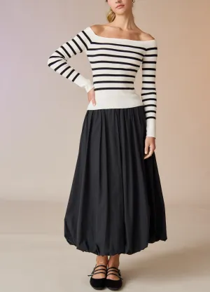 Black Bubble Skirt