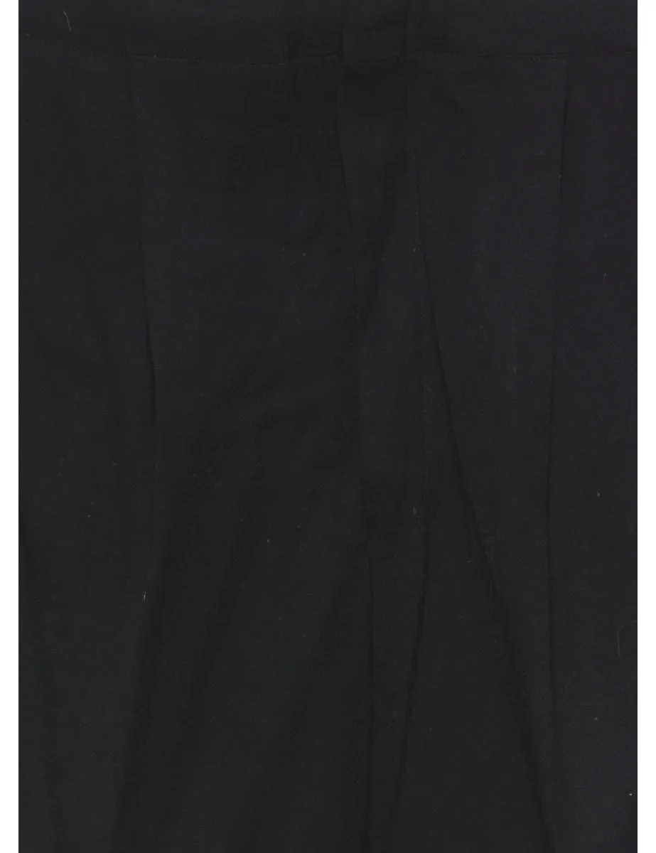 Black Tapered Trousers - W33 L30