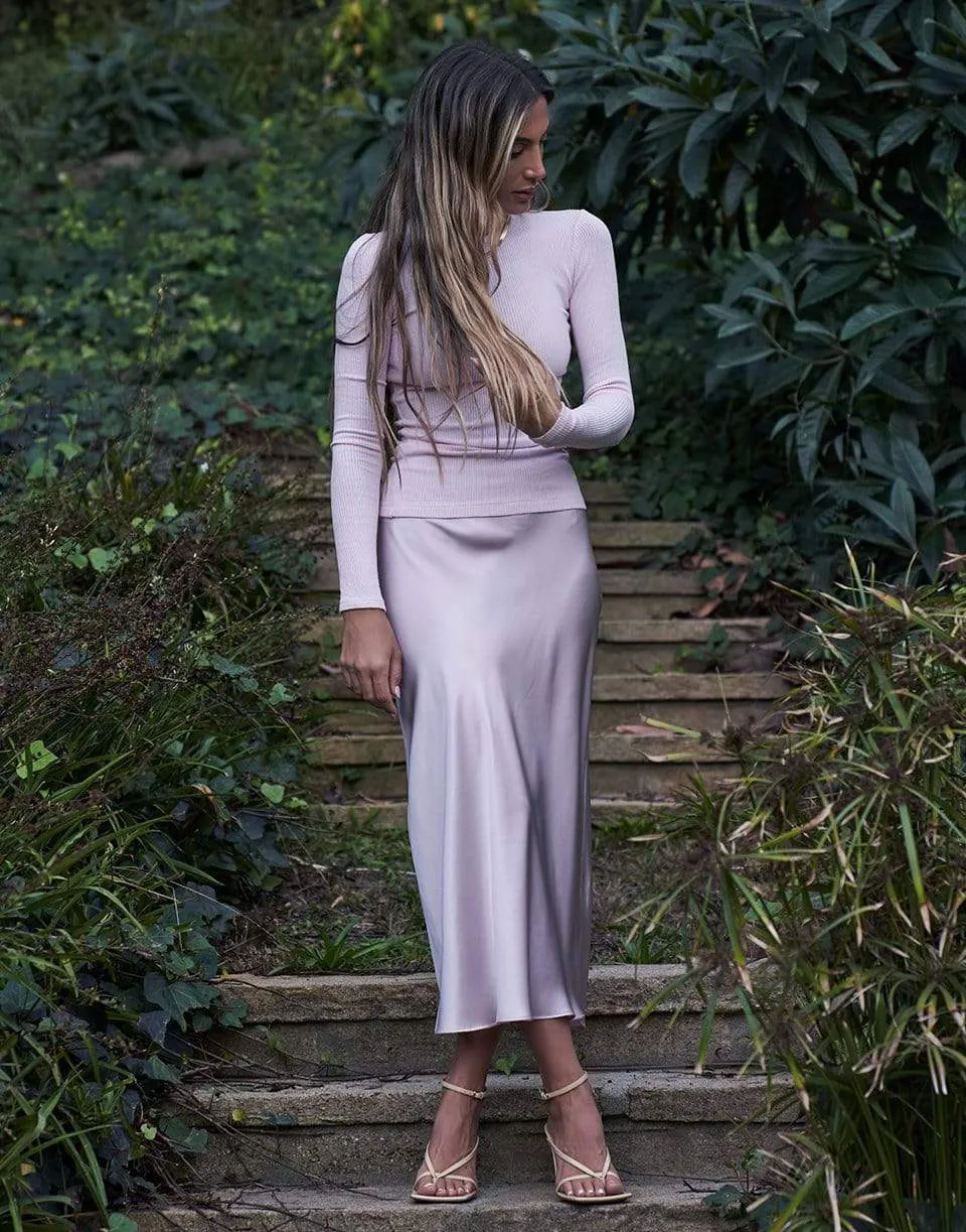 Blushing Miranda Midi Skirt