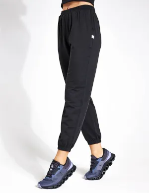 Boyfriend Jogger - Black Heather