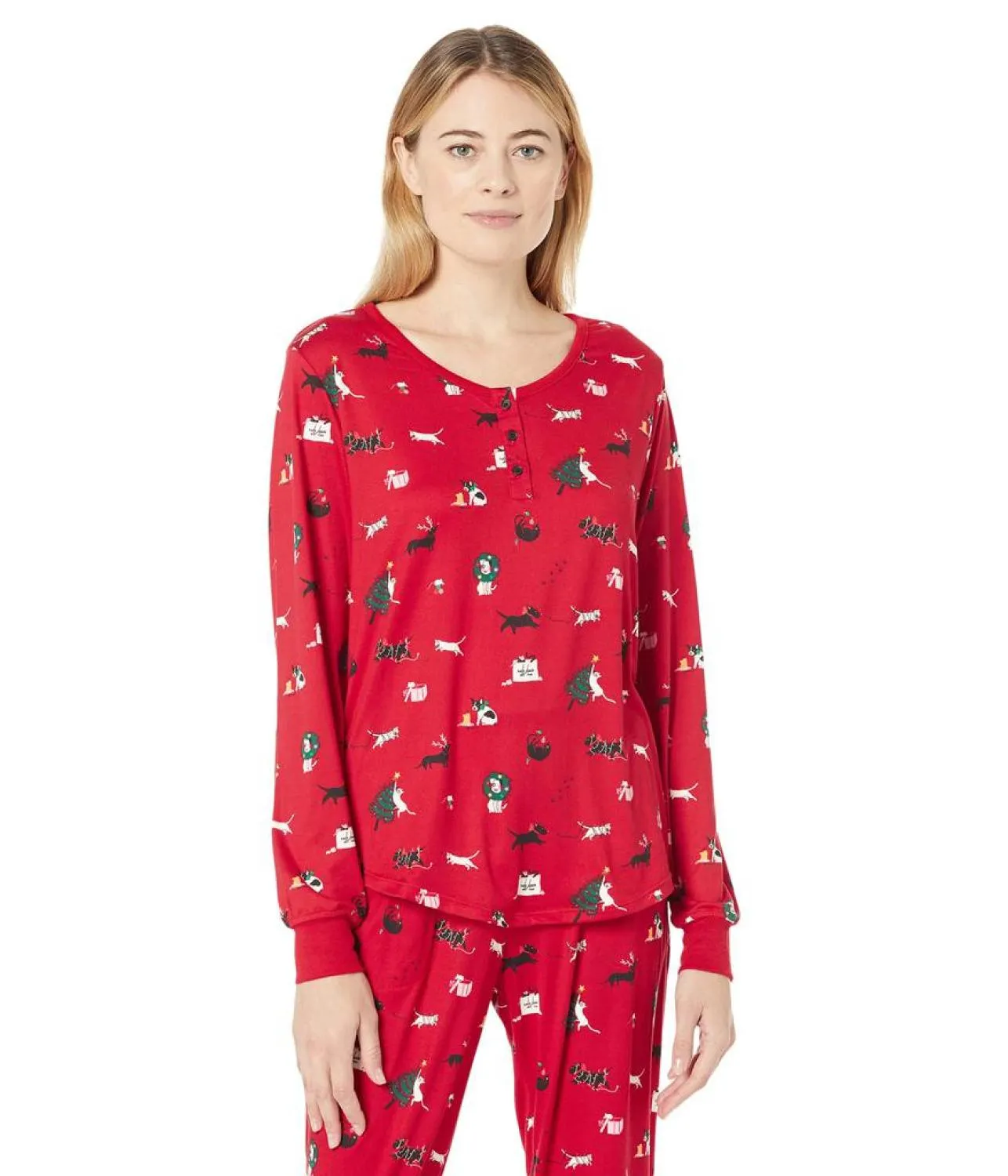 Brushed Jersey Joggers PJ Set