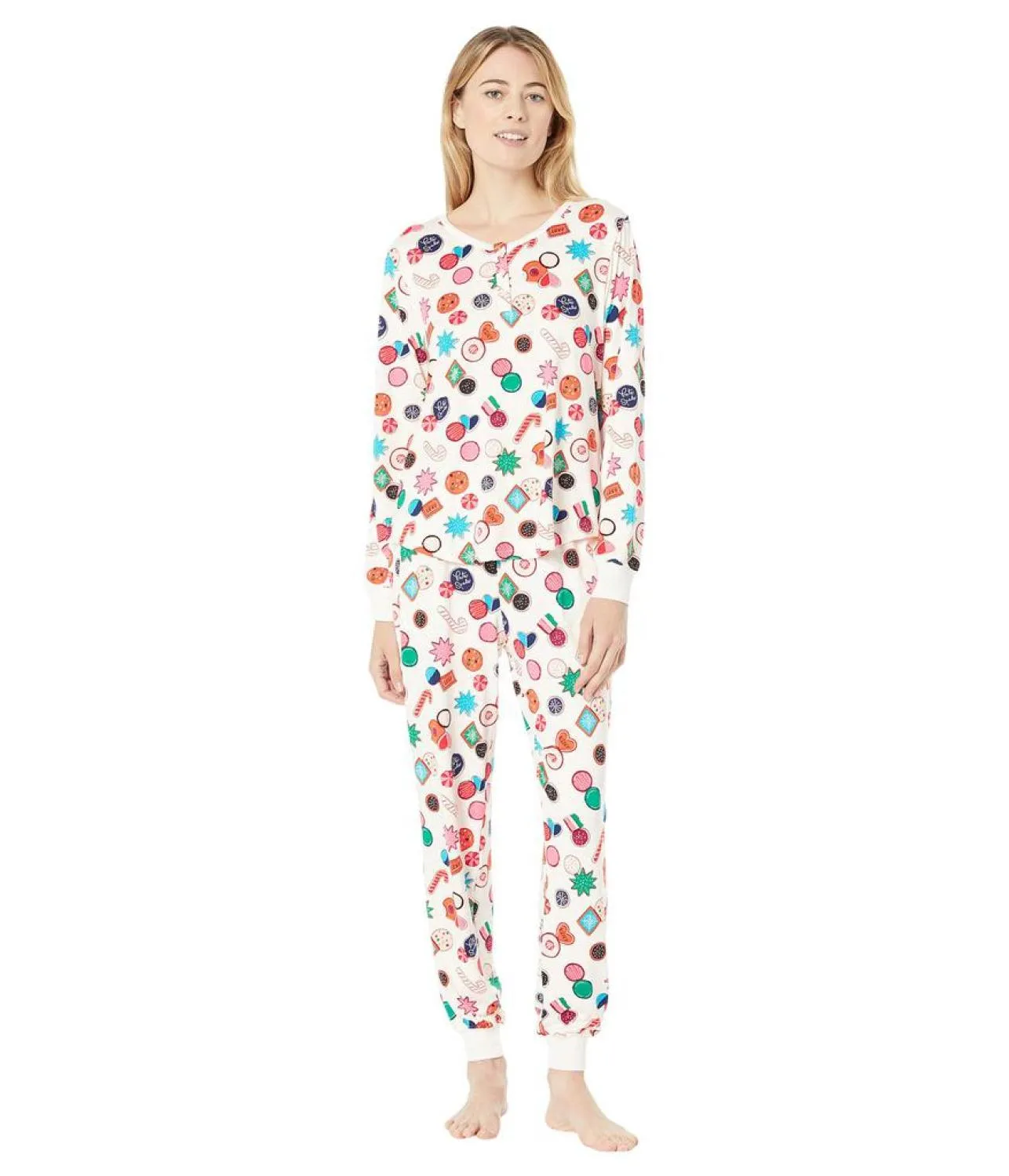 Brushed Jersey Joggers PJ Set