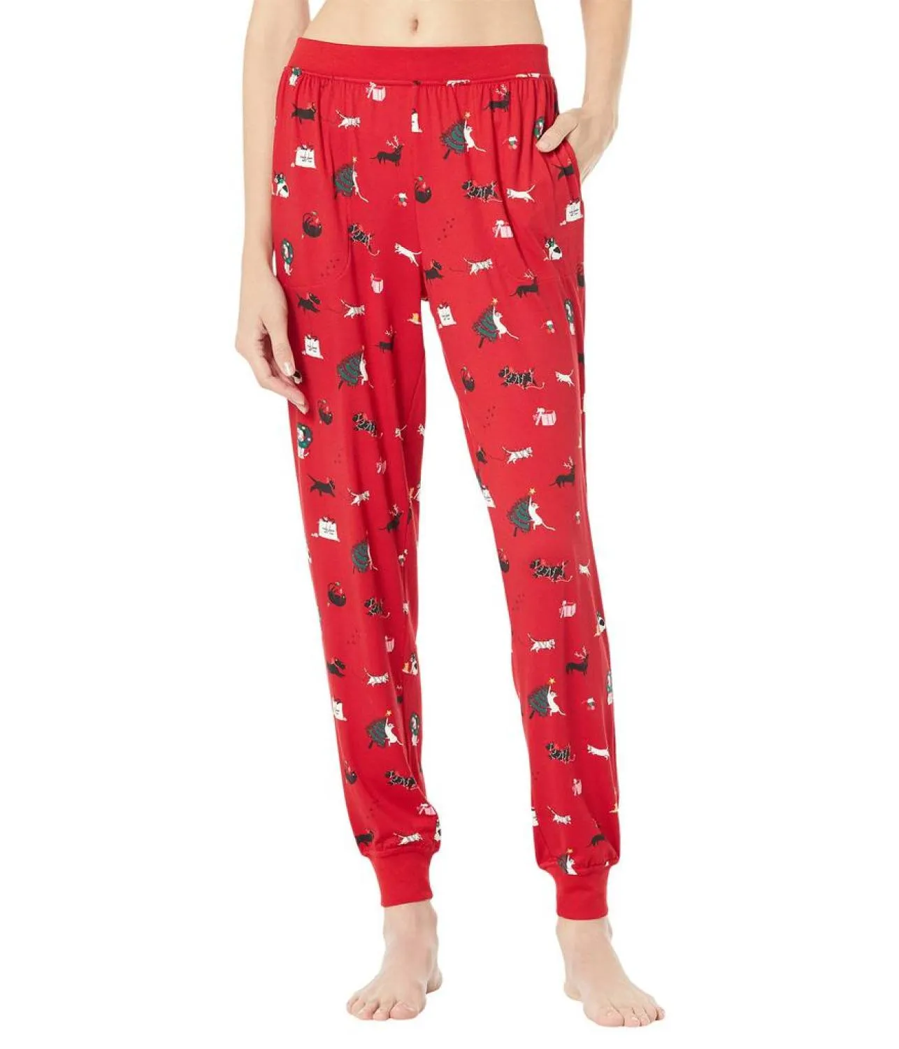 Brushed Jersey Joggers PJ Set