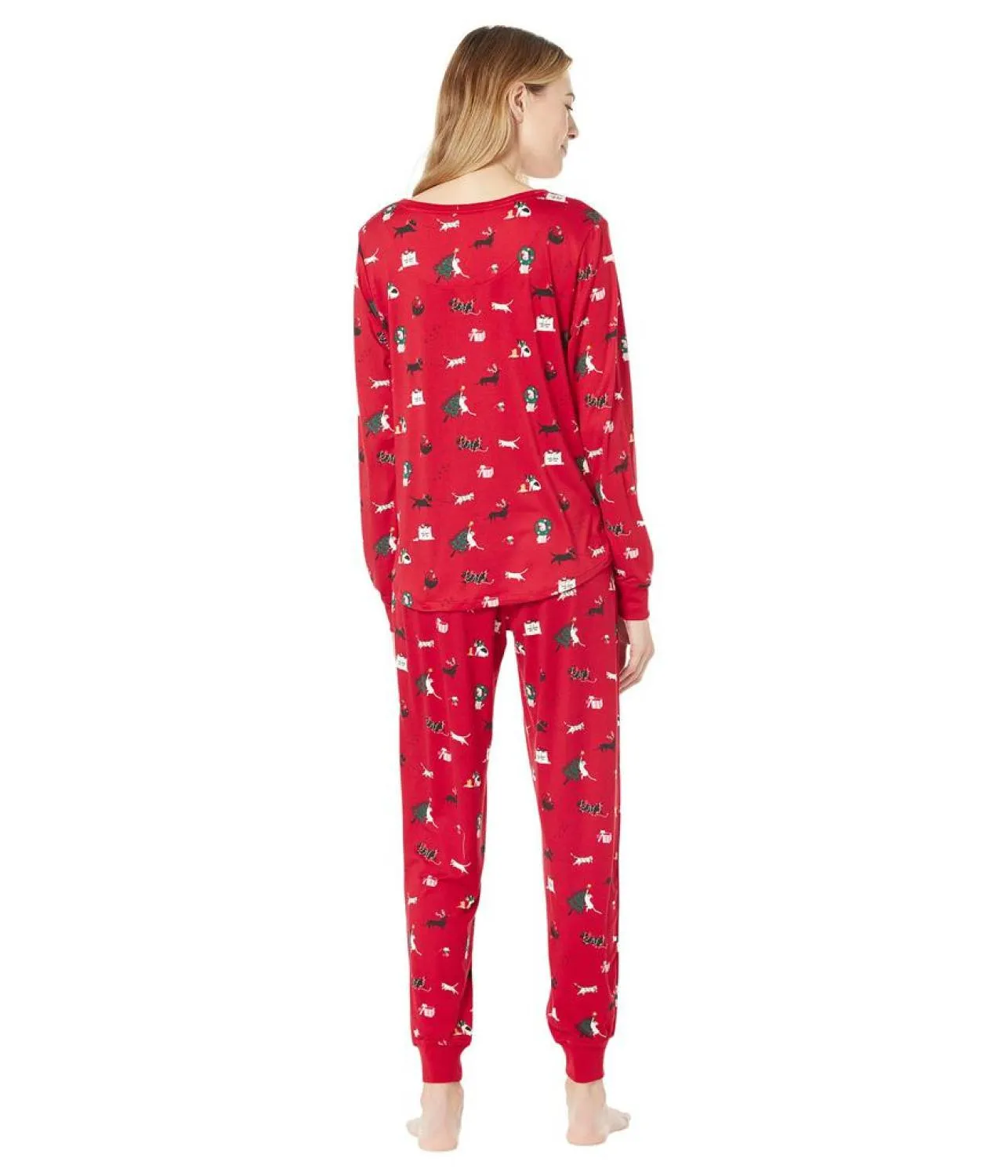 Brushed Jersey Joggers PJ Set