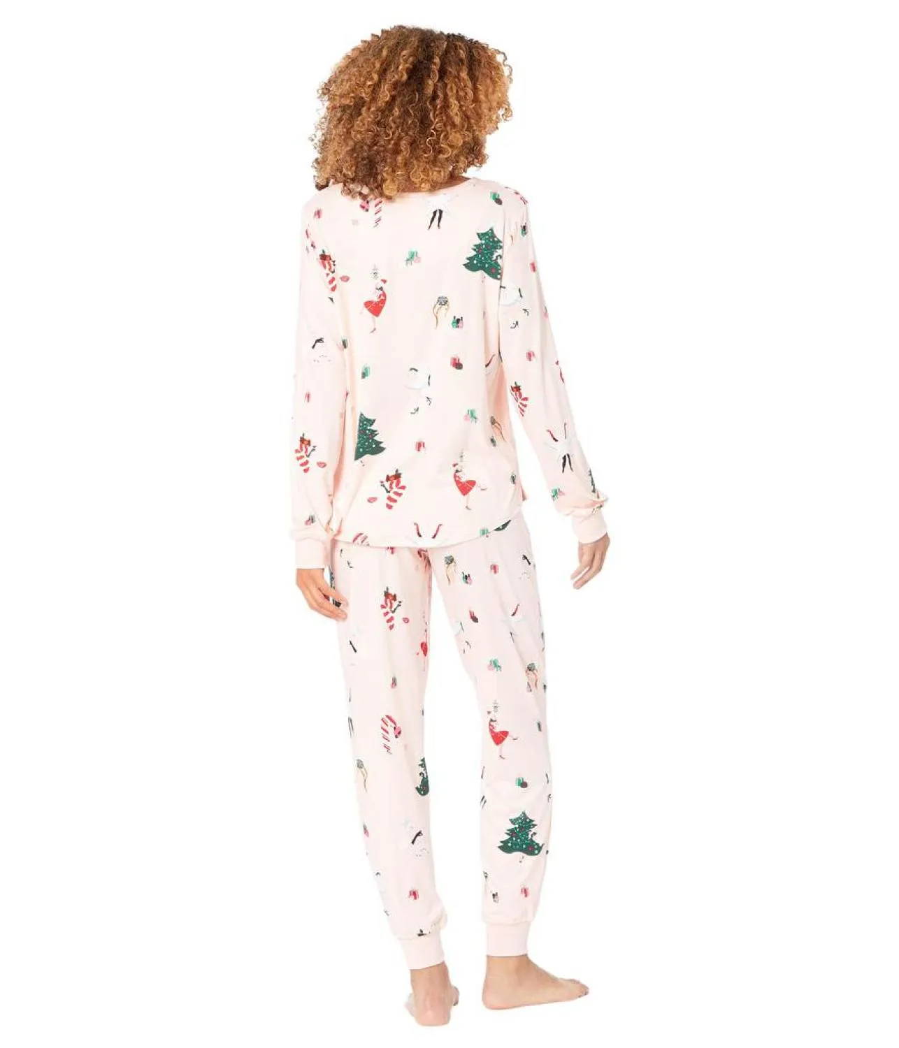 Brushed Jersey Joggers PJ Set