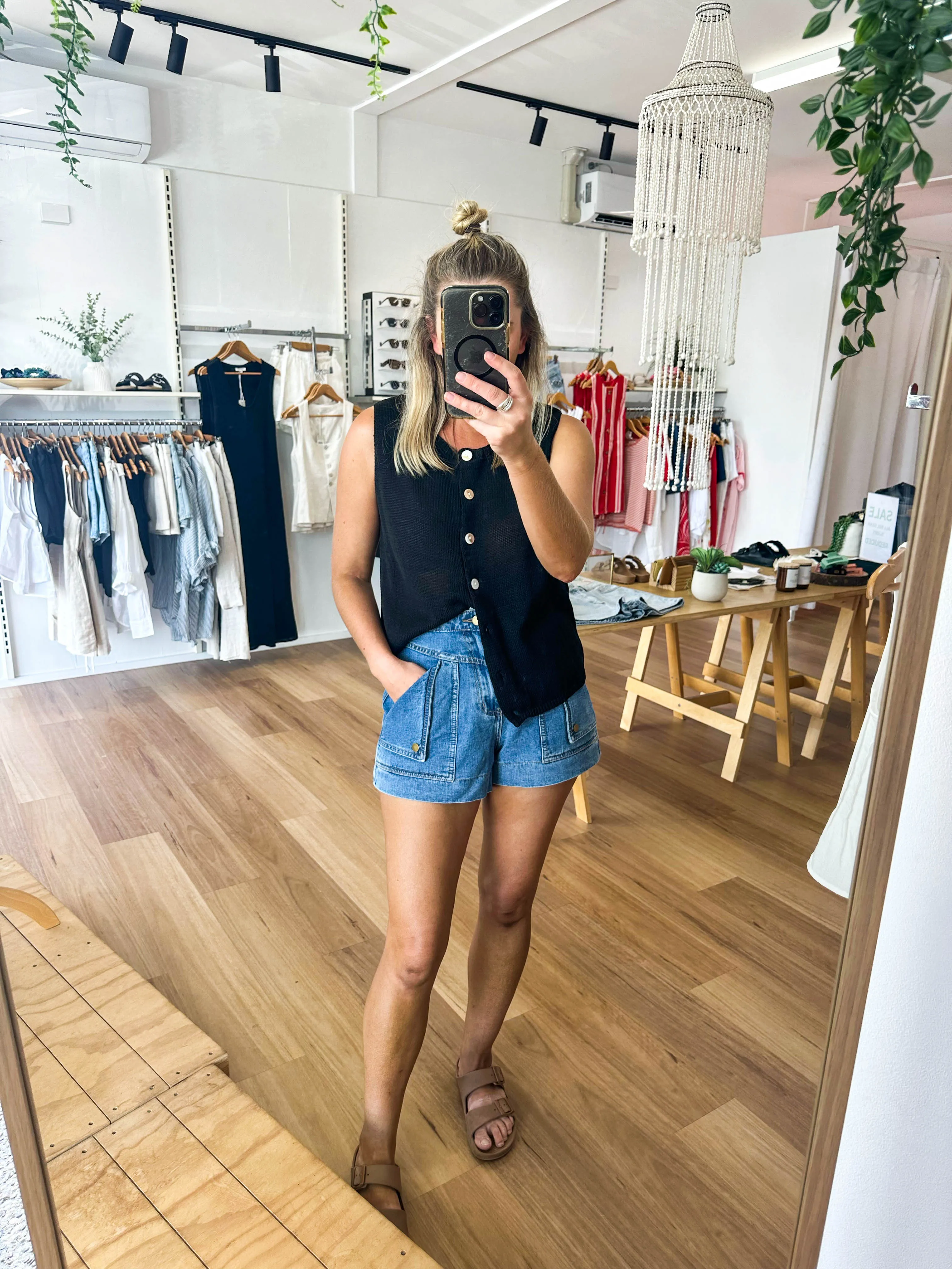 Cali Top Black