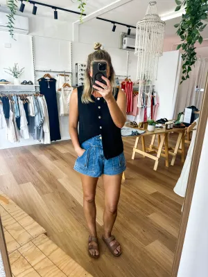 Cali Top Black