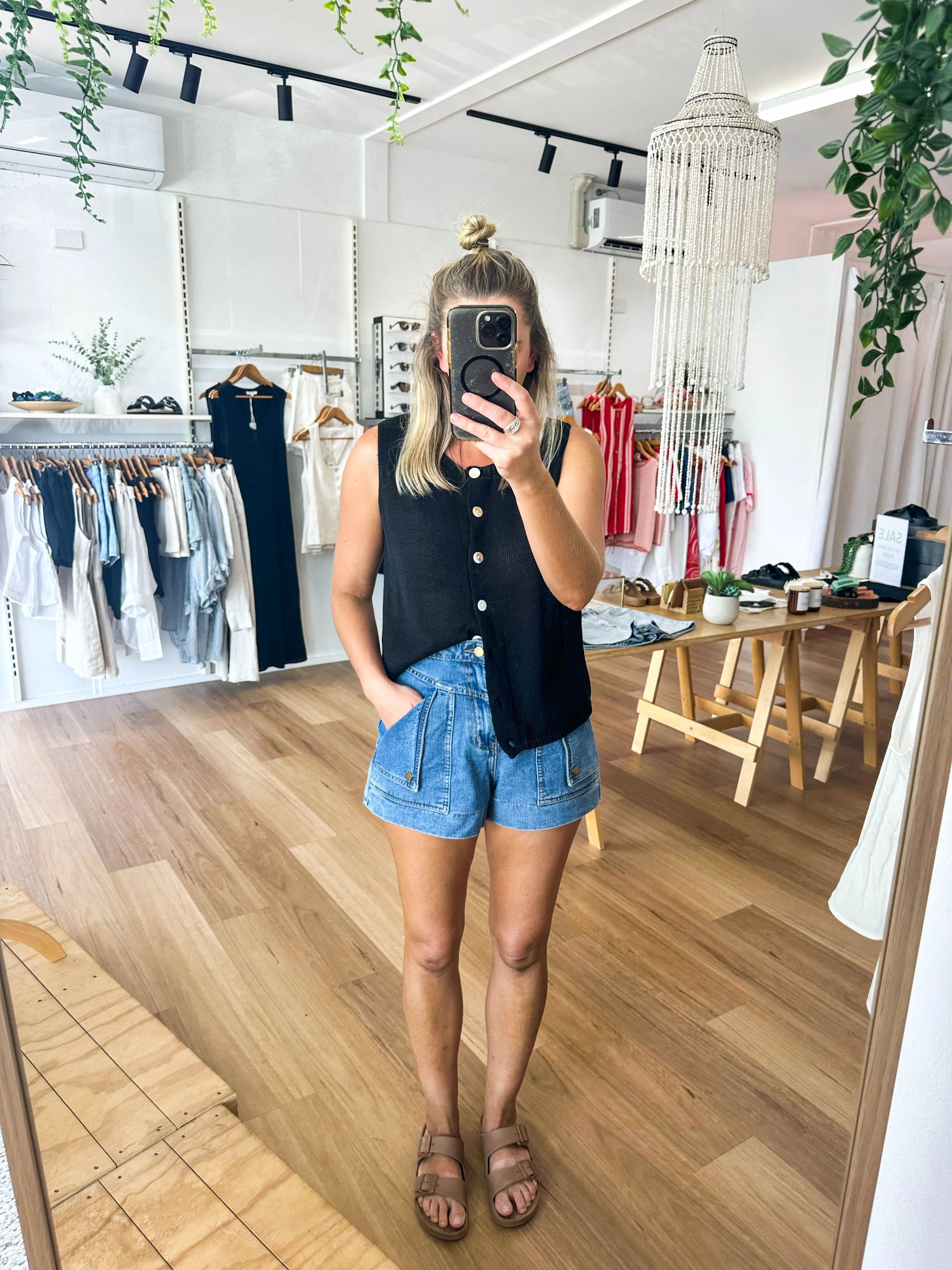 Cali Top Black