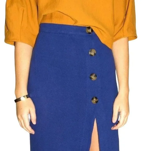 CALLAHAN Knitwear Skirt soft Knit Sophia Slit Front Lightweight