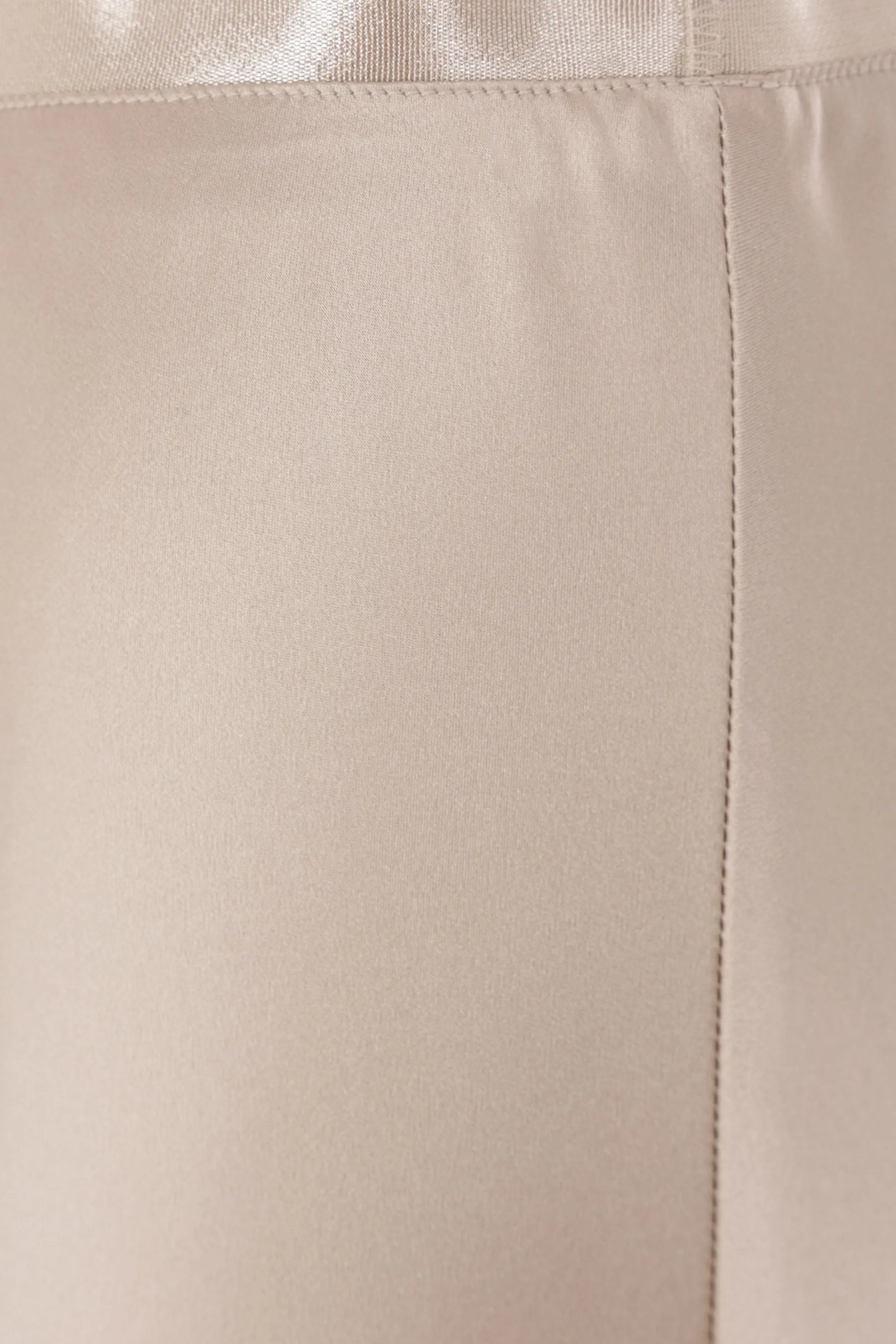 Carnet Satin Midi Skirt