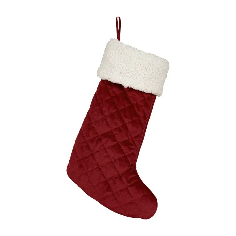 Casey Sherpa Holiday Stocking