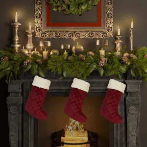 Casey Sherpa Holiday Stocking